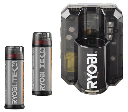 RYOBI AP4021 - TEK4(TM) nabíječka baterií + 2x 4 V (1,5 Ah) baterie